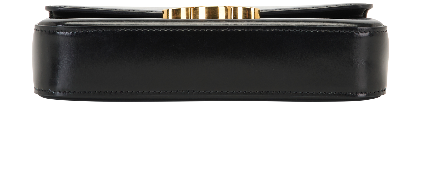 Claude Chain Shoulder Bag, &pound;1,200, Handbags, Black, Leather, Top view